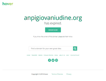 Tablet Screenshot of anpigiovaniudine.org